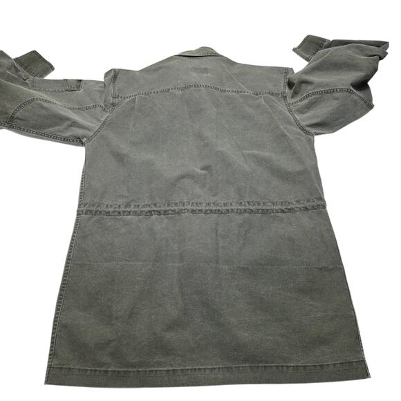 Vintage Cabelas Hunting Shooting Jacket Men Size Medium Military Green Pockets - Picture 2 of 7